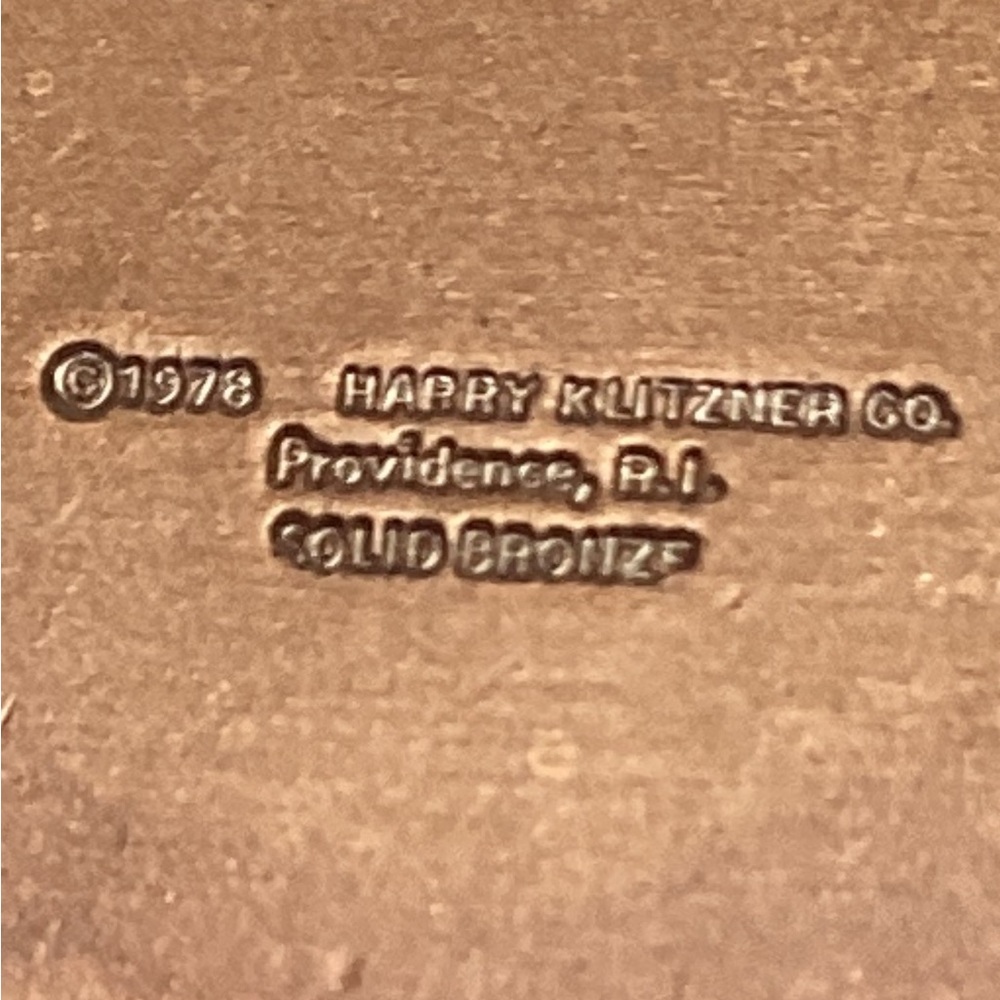 Vintage 1978 Masonic belt buckle, solid brass. 122 - Picture 3 of 4